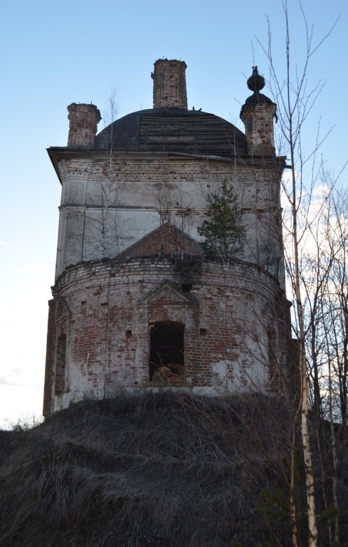 Павликово. Церковь Рождества Пресвятой Богородицы. фасады, Вид с востока