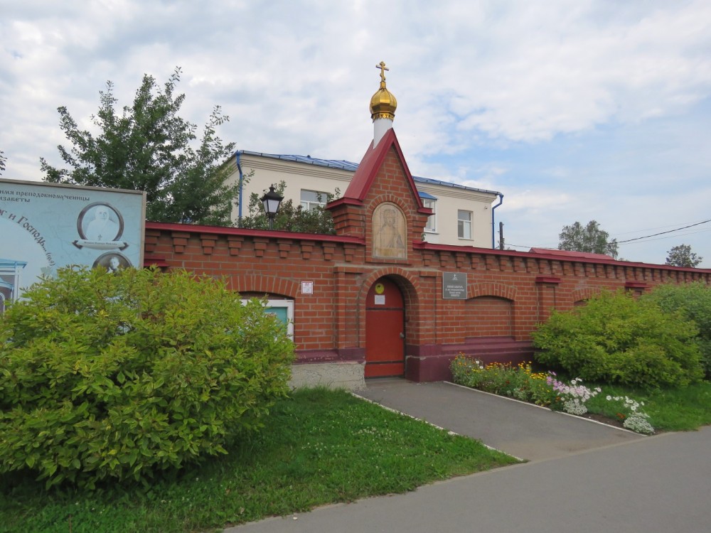 Елизаветинский женский монастырь, Алапаевск (Алапаевск (МО город Алапаевск), Свердловская область). фасады, Восточная стена ограды