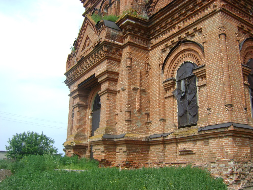 Кутьино. Церковь Николая Чудотворца (старая). архитектурные детали