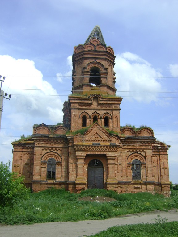 Кутьино. Церковь Николая Чудотворца (старая). фасады