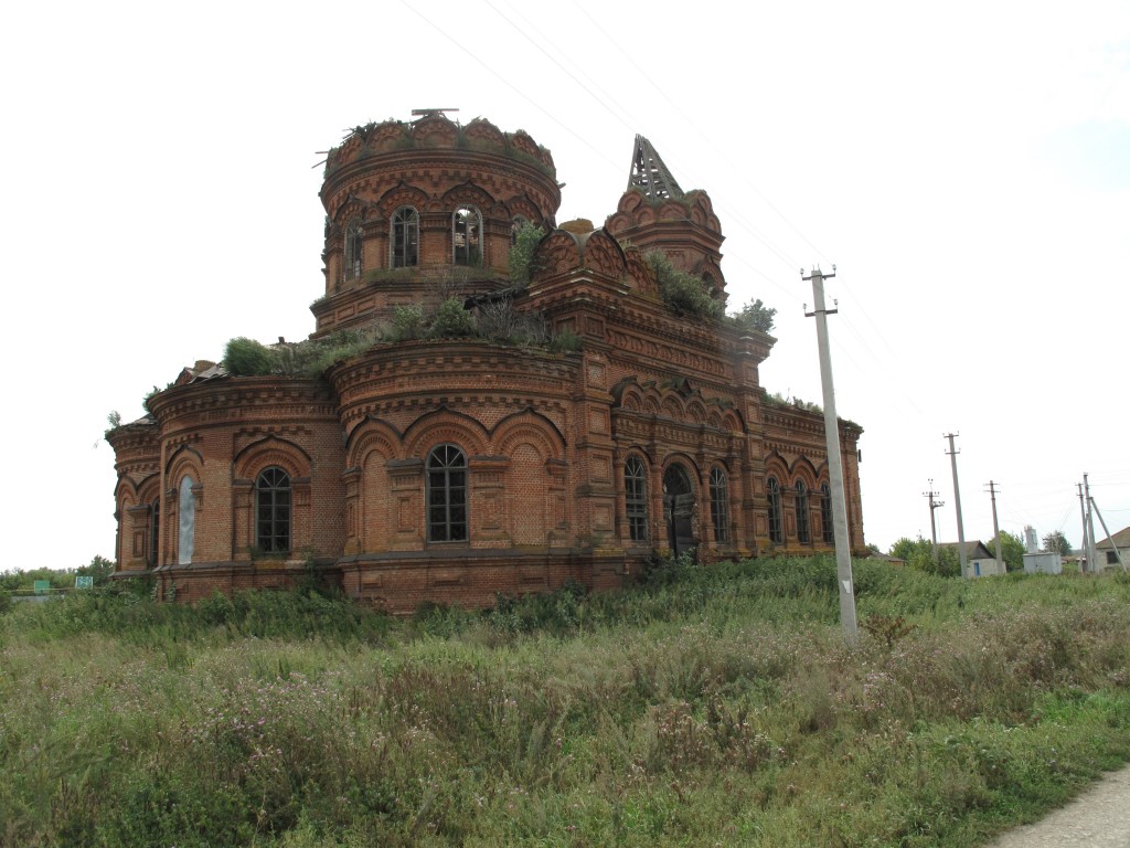 Кутьино. Церковь Николая Чудотворца (старая). фасады