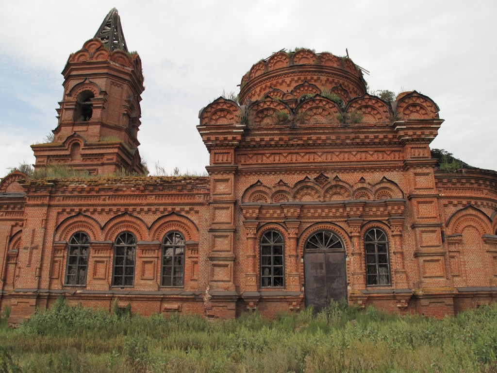 Кутьино. Церковь Николая Чудотворца (старая). архитектурные детали