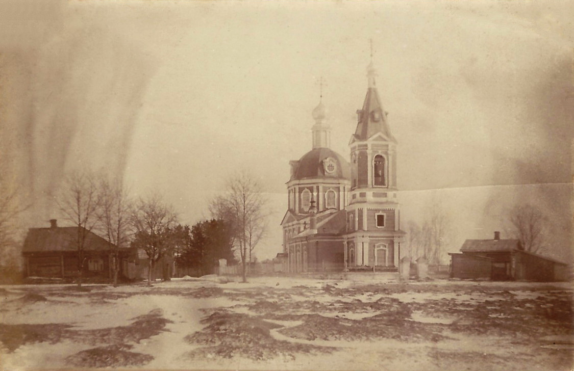 Дмитров. Церковь Спаса Преображения. архивная фотография, Фото 1910-ых годов из фондов Музея-заповедника 