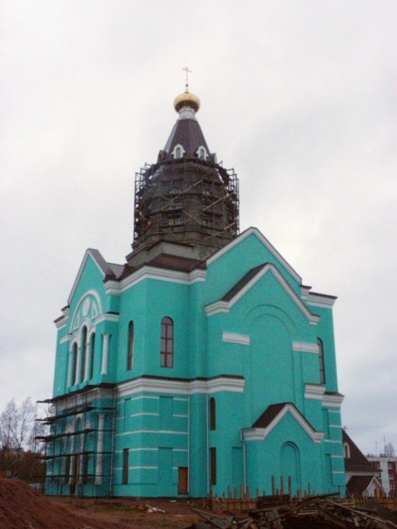Церковь Успения Пресвятой Богородицы (строящаяся), Выборг (Выборгский район, Ленинградская область). фасады