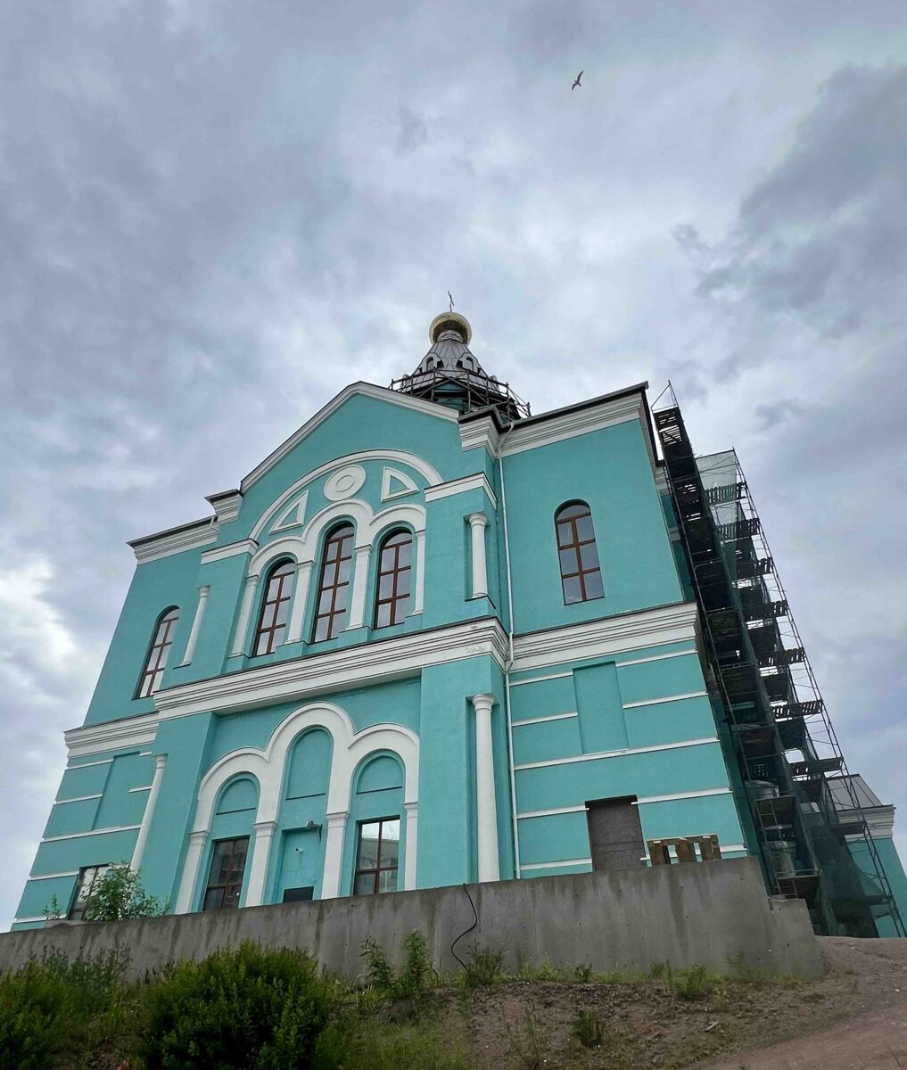 Церковь Успения Пресвятой Богородицы (строящаяся), Выборг (Выборгский район, Ленинградская область). документальные фотографии