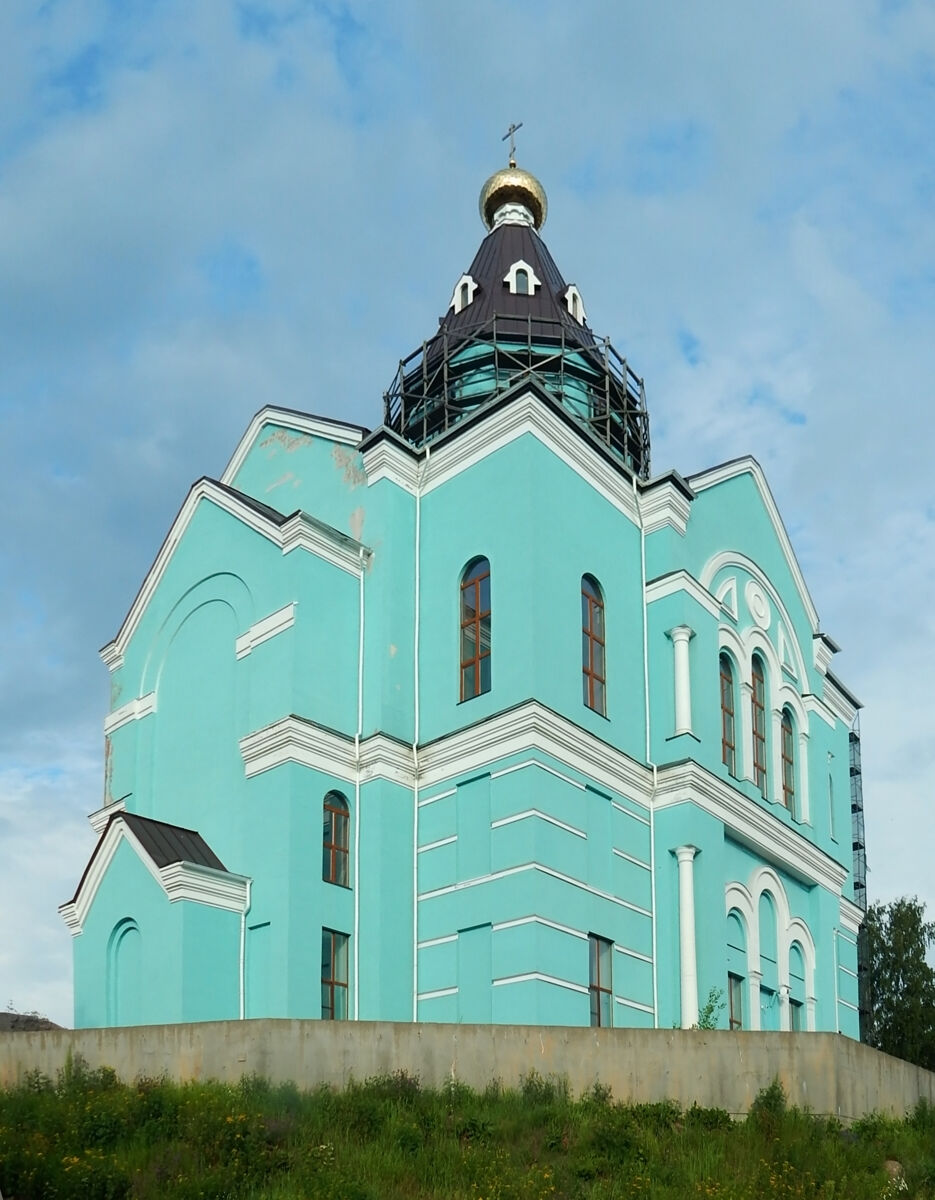 Церковь Успения Пресвятой Богородицы (строящаяся), Выборг (Выборгский район, Ленинградская область). фасады