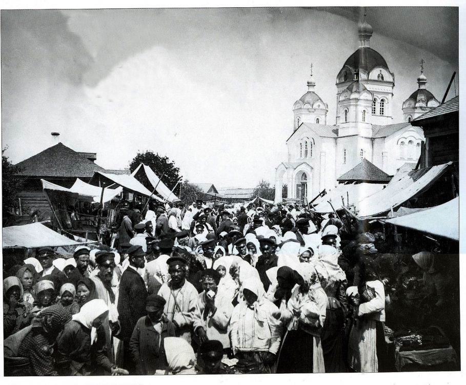 Борколабово. Борколабовский Вознесенский женский монастырь. архивная фотография, Фото 1900-х годов.