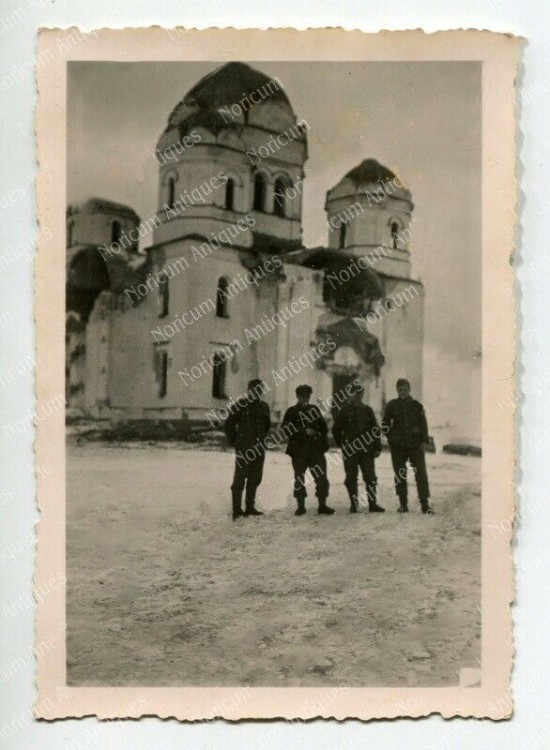 Борколабово. Борколабовский Вознесенский женский монастырь. архивная фотография, Фото 1941 г. с аукциона e-bay.de