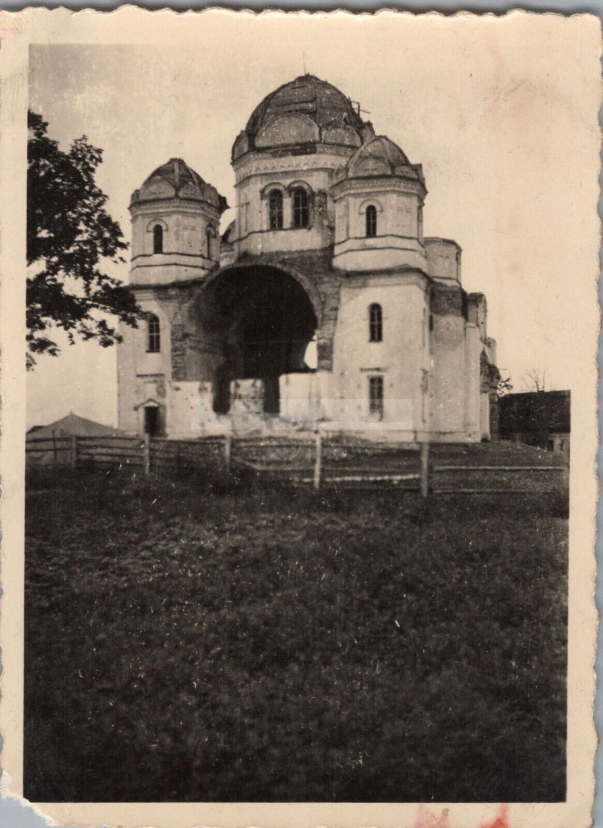 Борколабовский Вознесенский женский монастырь, Борколабово (Быховский район, Беларусь, Могилёвская область). архивная фотография, Фото 1941 г. с аукциона e-bay.de