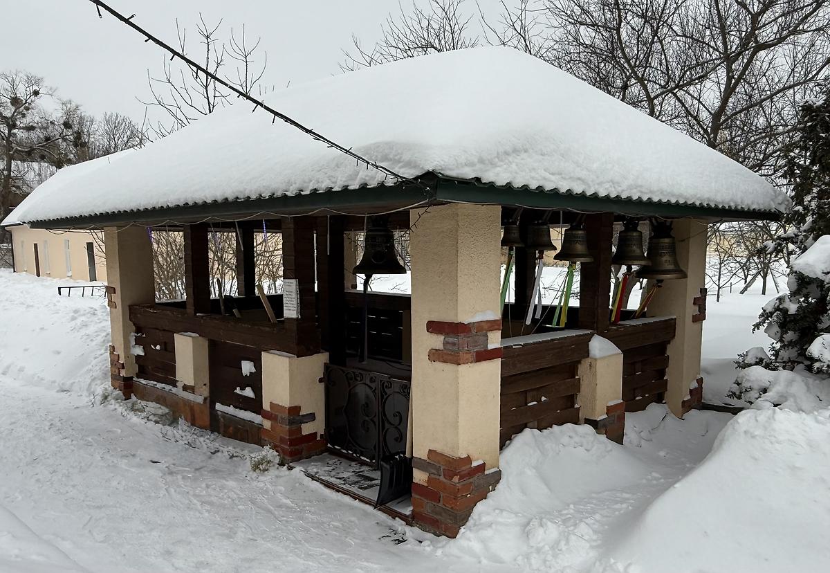 Звонница, дополнительная информация. Мироносицкий женский монастырь, Бобруйск (Бобруйский район, Беларусь, Могилёвская область)