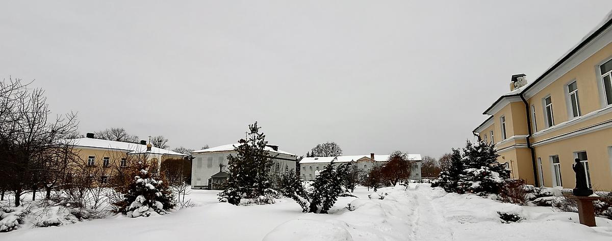 Вид с юго-востока, фасады. Мироносицкий женский монастырь, Бобруйск (Бобруйский район, Беларусь, Могилёвская область)