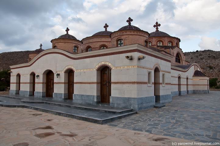 Монастырь Иоанна Богослова, Анополи (Крит (Κρήτη), Греция). фасады