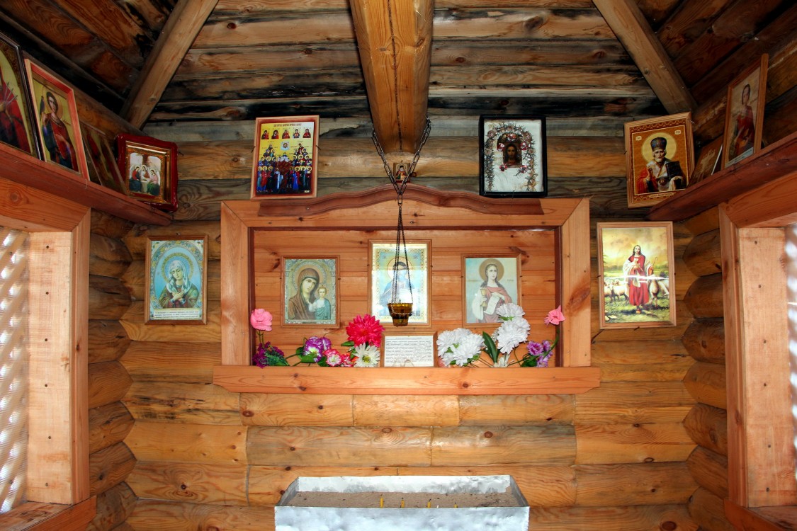 Часовня Варвары великомученицы, Лаж (Лебяжский район, Кировская область). интерьер и убранство
