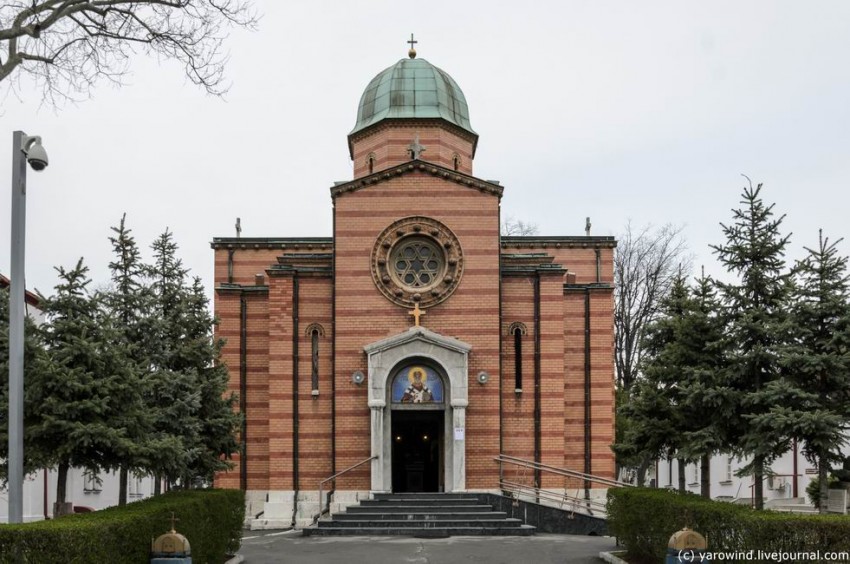 Белград. Церковь Николая Чудотворца. фасады