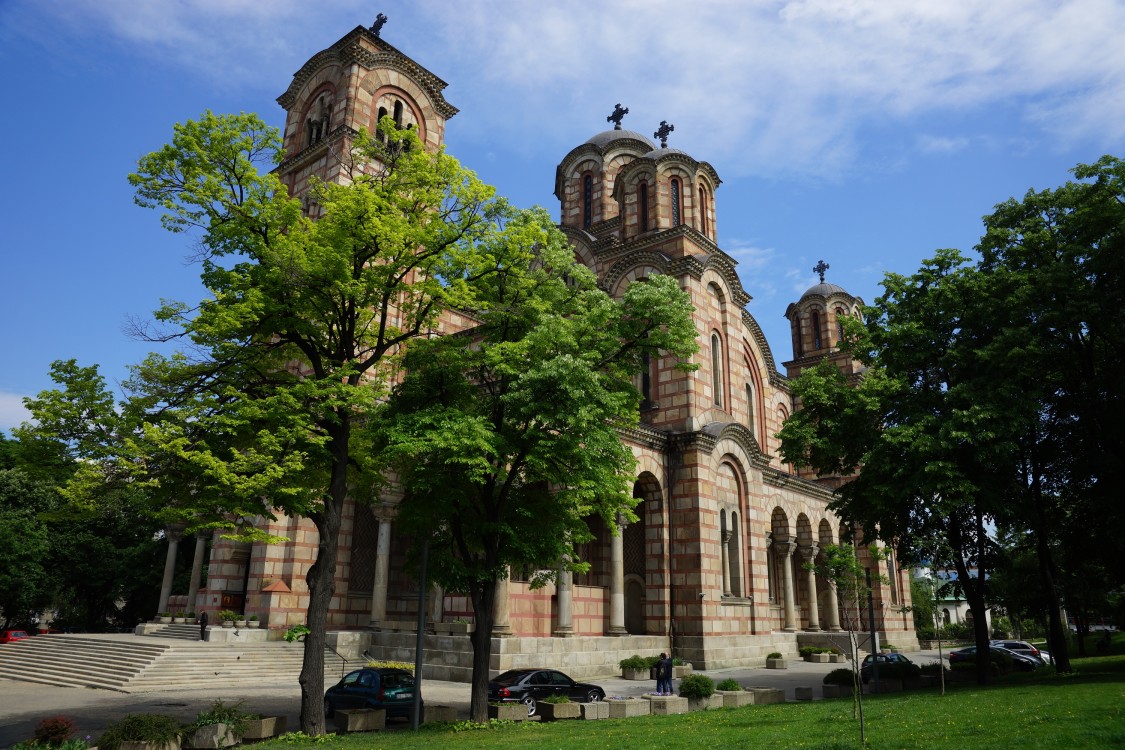 Церковь Марка Евангелиста (новая), Белград (Белград, округ, Сербия). фасады