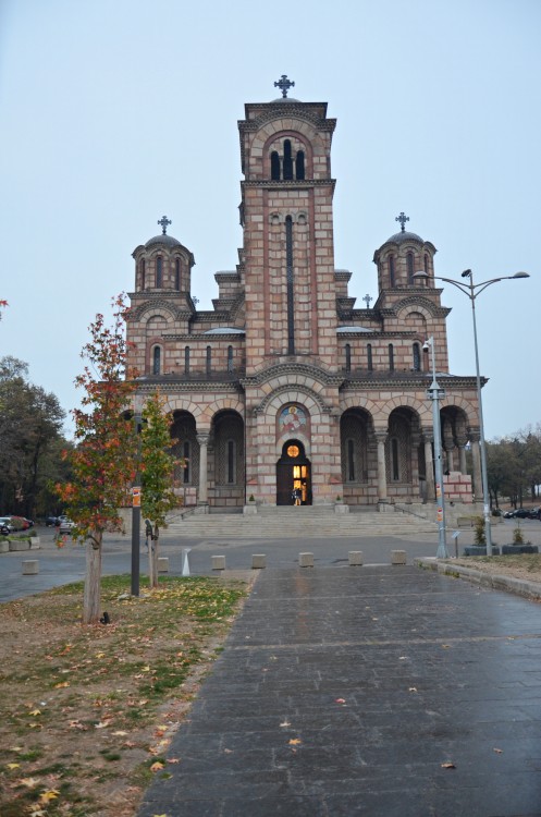 Белград. Церковь Марка Евангелиста (новая). фасады