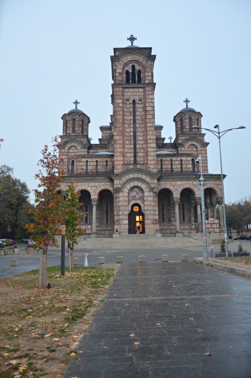 Церковь Марка Евангелиста (новая), Белград (Белград, округ, Сербия). фасады