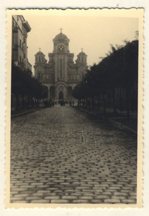 Церковь Марка Евангелиста (новая), Белград (Белград, округ, Сербия). архивная фотография, Фото 1941 г. с аукциона e-bay.de