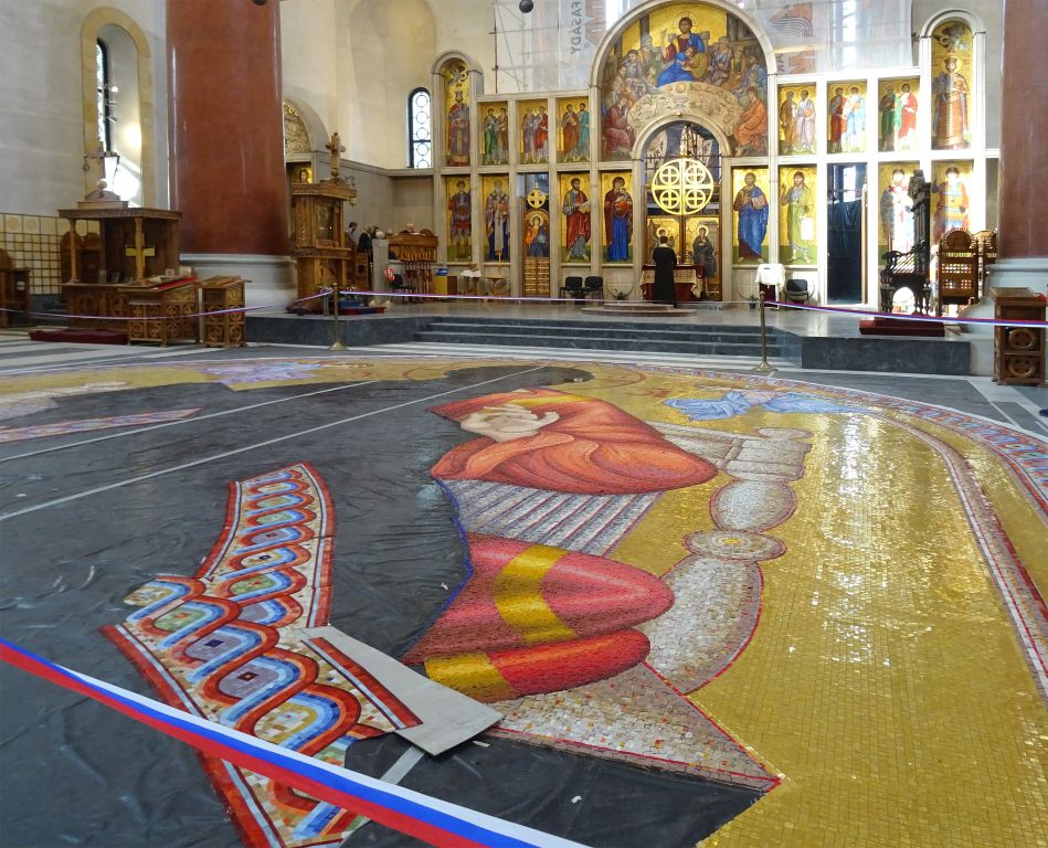 Церковь Марка Евангелиста (новая), Белград (Белград, округ, Сербия). интерьер и убранство, Ремонт