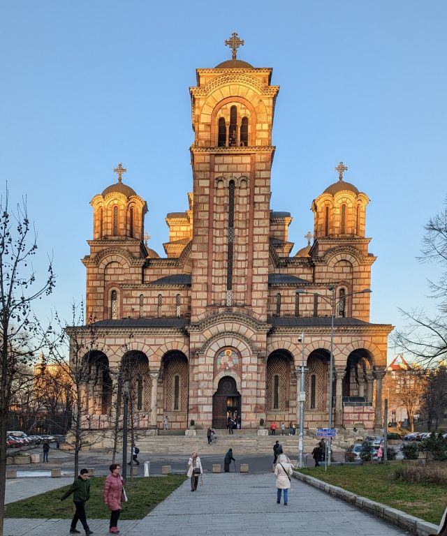 Белград. Церковь Марка Евангелиста (новая). фасады