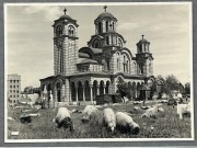 Церковь Марка Евангелиста (новая), Фото 1941 г. с аукциона e-bay.de<br>, Белград, Белград, округ, Сербия
