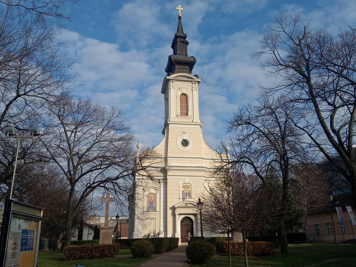 фасады. Церковь Вознесения Господня, Суботица (АК Воеводина, Северно-Бачский округ, Сербия)