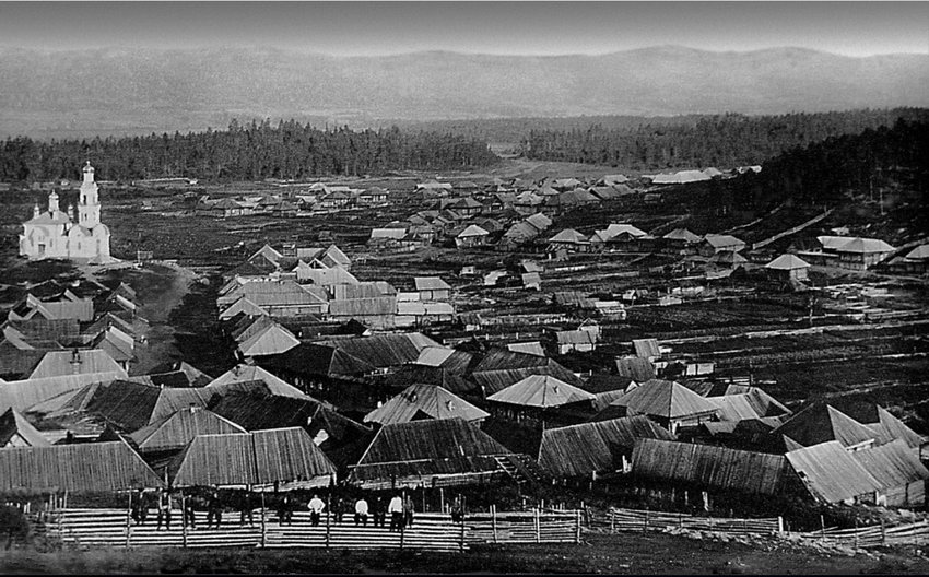 Тургояк. Церковь Михаила Архангела (старая). архивная фотография, Старое фото. Источник: fotki.yandex.ru/next/users/humus777/album/526874/view/1773247