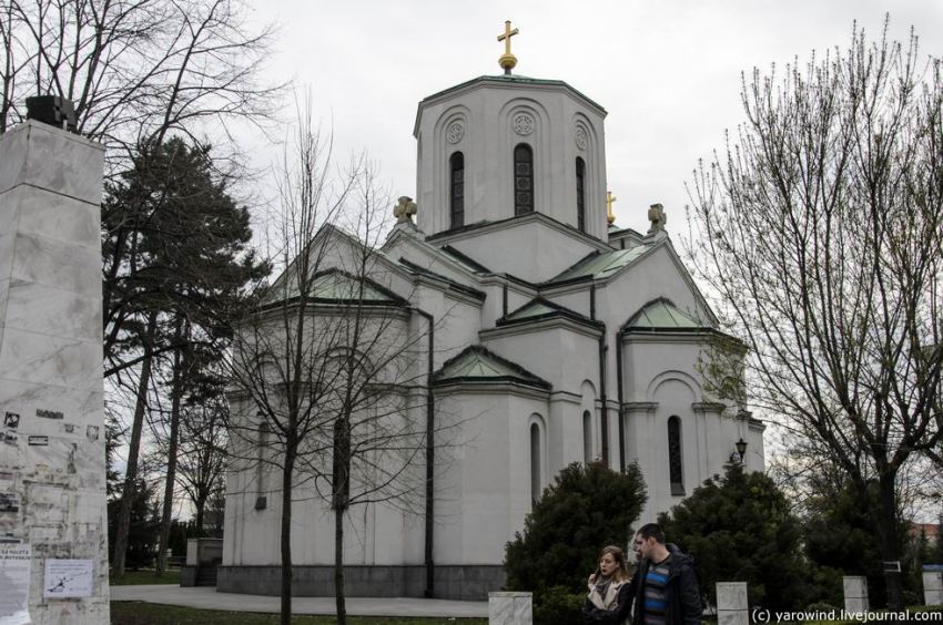 Церковь Саввы Сербского, Белград (Белград, округ, Сербия). фасады