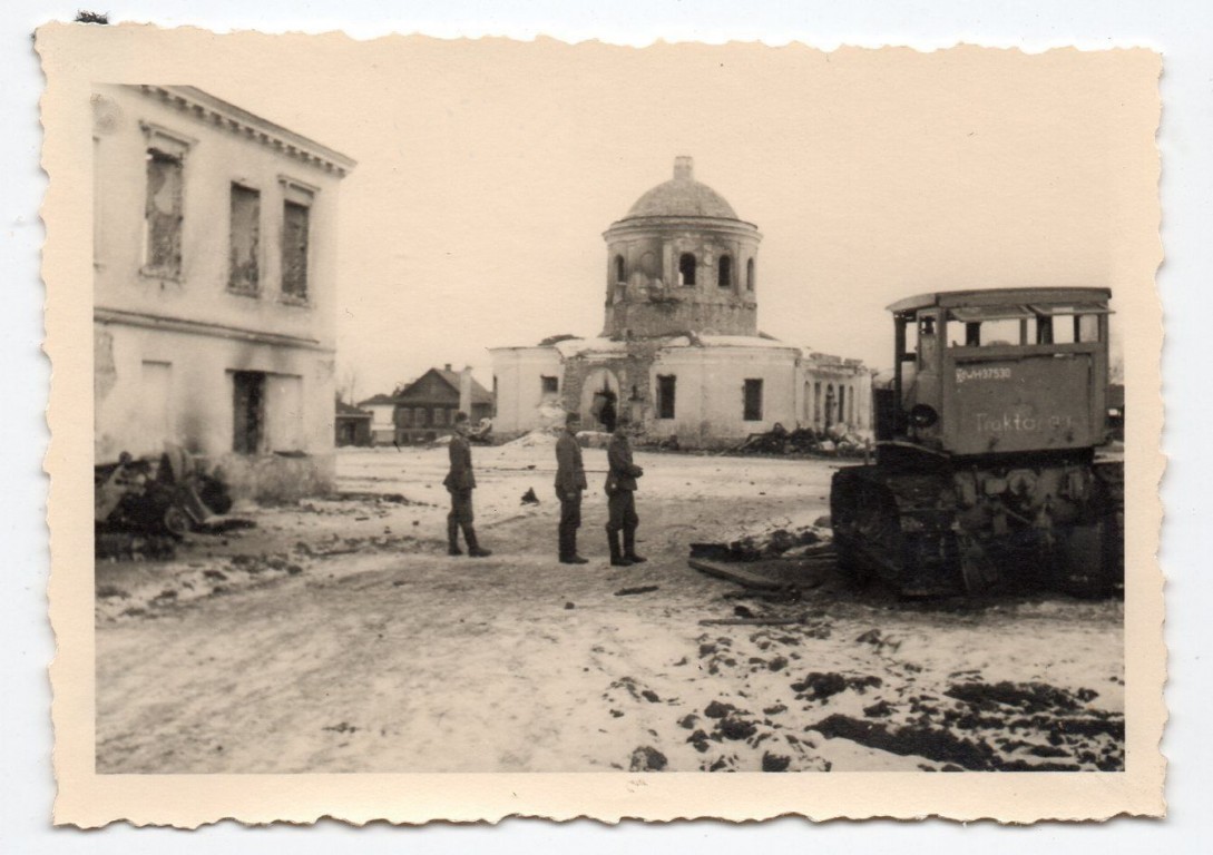 Собор Богоявления Господня, Холм (Холмский район, Новгородская область). архивная фотография, Фото 1942 г. с аукциона e-bay.de