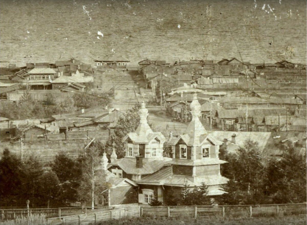 Церковь Николая Чудотворца (2-ая), Култук (Слюдянский район, Иркутская область). архивная фотография, Старинное фото из группы 