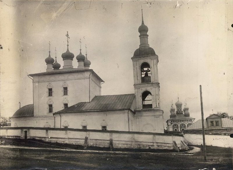 Фото 1920-ых годов из фондов Государственного исторического музея. Автор Валентина Александровна Дударева, архивная фотография. Казанский женский монастырь. Церковь Рождества Христова, Касимов (Касимовский район и г. Касимов, Рязанская область)