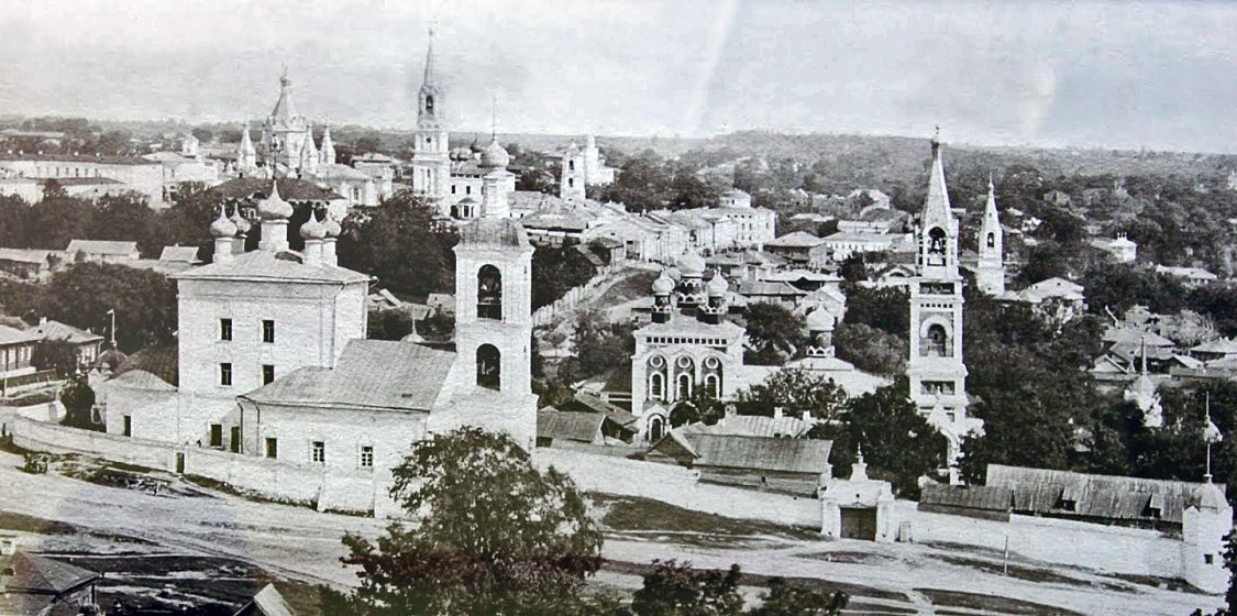 Фотоснимок с фотографии нач. ХХ века., архивная фотография. Казанский женский монастырь. Церковь Рождества Христова, Касимов (Касимовский район и г. Касимов, Рязанская область)