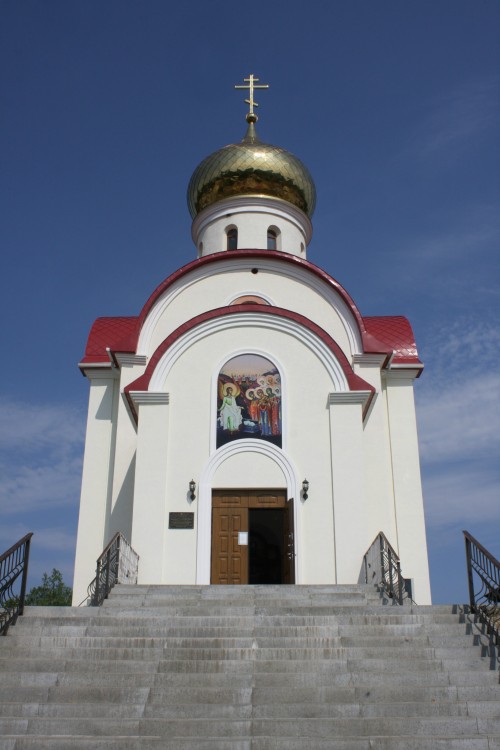 Новороссийск. Церковь Жён-мироносиц на кладбище Кабахаха-1. фасады