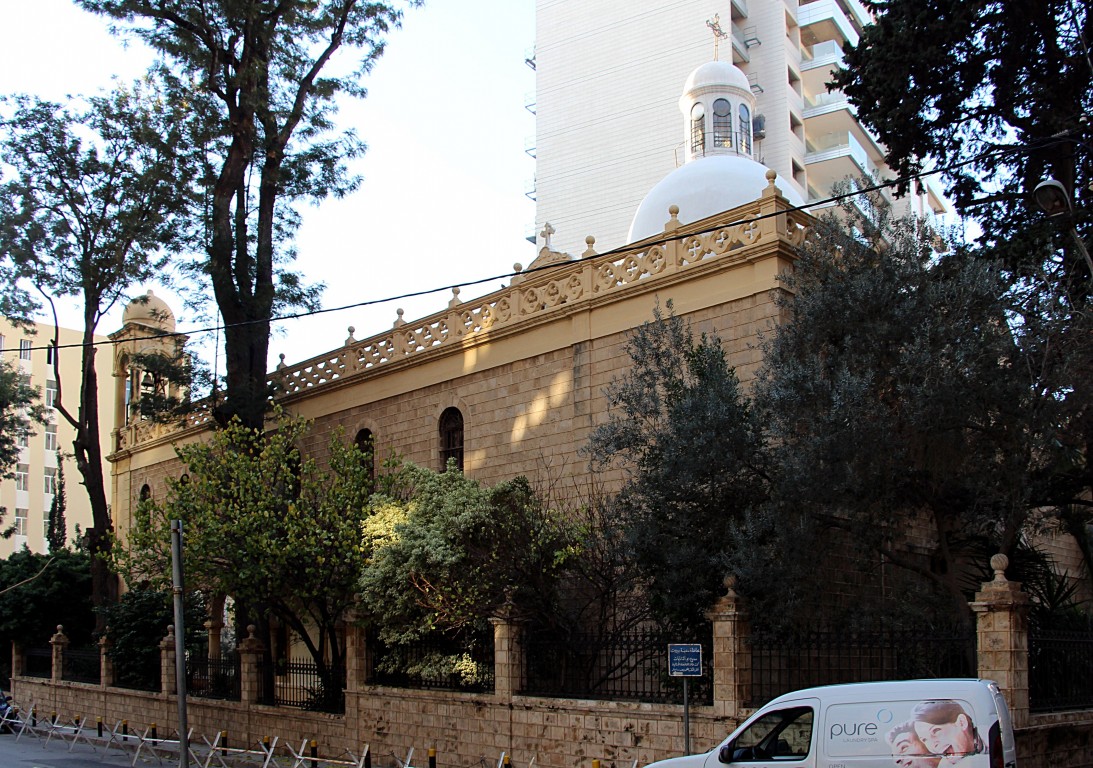 Бейрут. Церковь Благовещения Пресвятой Богородицы. фасады