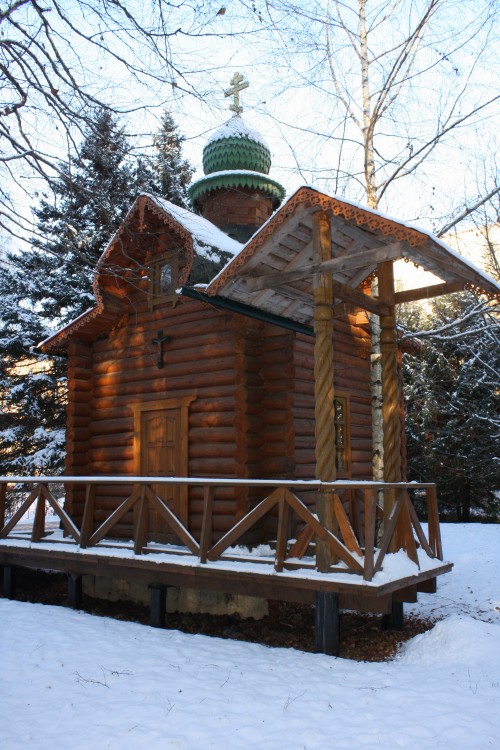Часовня Владимирской иконы Божией Матери, Голубое (Солнечногорский городской округ, Московская область). фасады