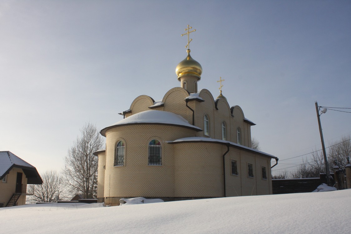 Татищево. Церковь Сергия Радонежского. фасады
