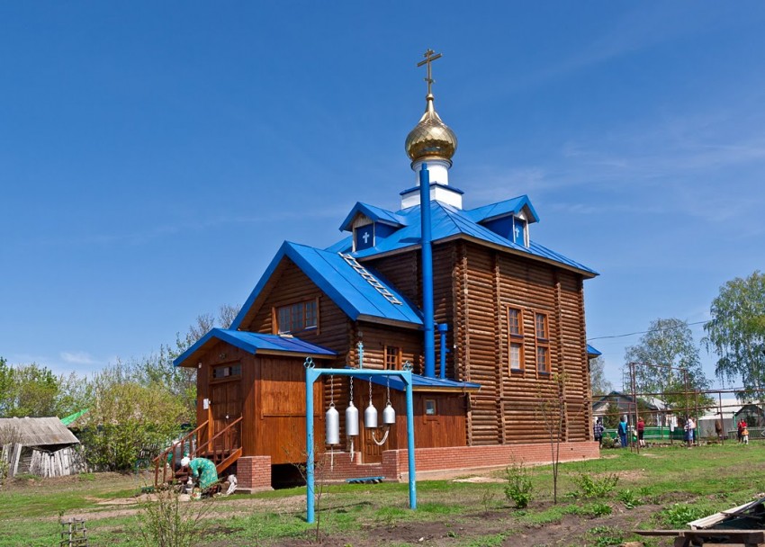 Церковь Казанской иконы Божией Матери, Кабановка (Кинель-Черкасский район, Самарская область). фасады