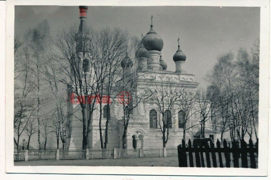 Церковь Рождества Пресвятой Богородицы, Тышовце (Люблинское воеводство, Польша). архивная фотография, Фото 1940 г. с аукциона e-bay.de