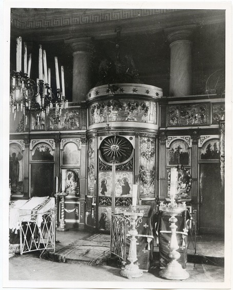 Церковь Вознесения Господня (старая), Фёдоровское (Тосненский район, Ленинградская область). архивная фотография, Фото 1910-х годов из фондов НИМРАХ (СПб)