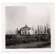 Церковь Вознесения Господня (старая), Фото 1942 г. с аукциона e-bay.de. Вид на алтарную часть храма<br>, Фёдоровское, Тосненский район, Ленинградская область