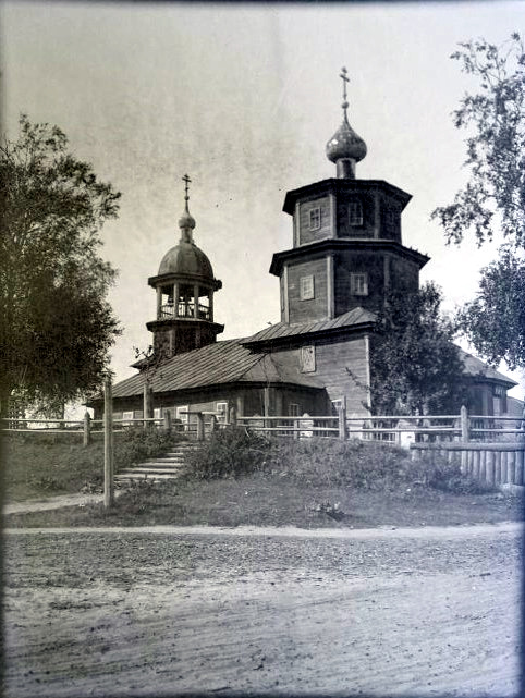 Балахна. Церковь Спаса Преображения. архивная фотография, Фото Рерберга начала ХХ в. из коллекции ГНИМА (ГК №40631537)