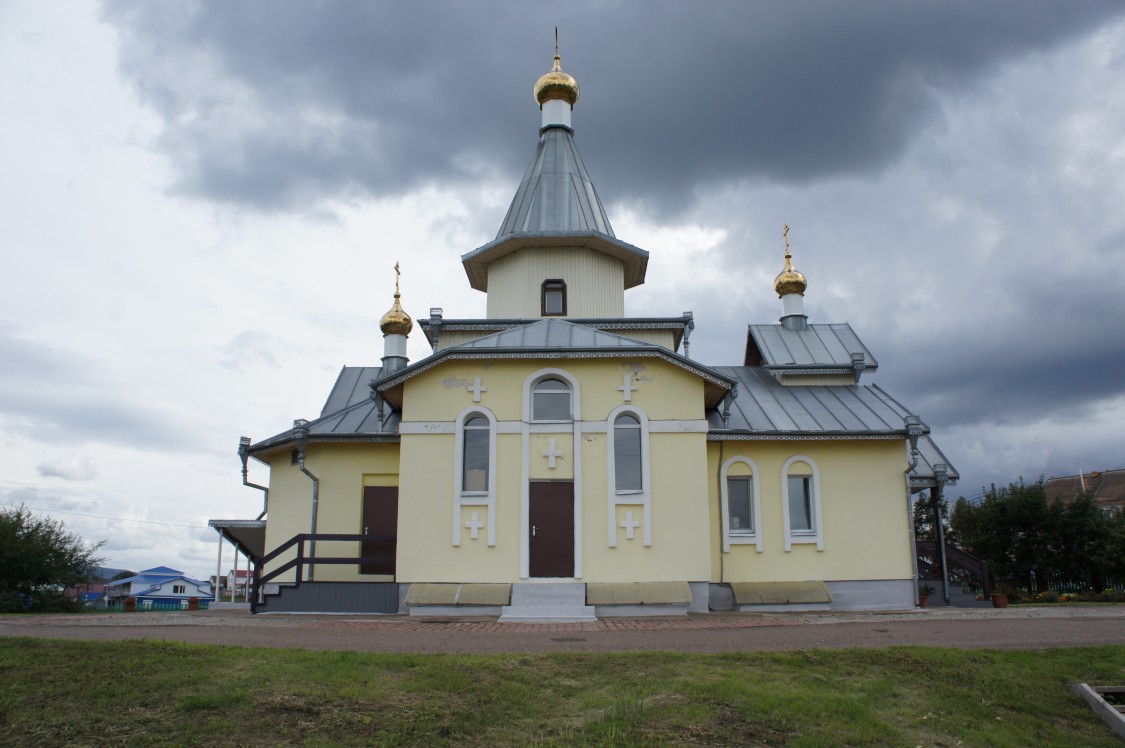 Новосёлово, село. Церковь Воздвижения Креста Господня. фасады