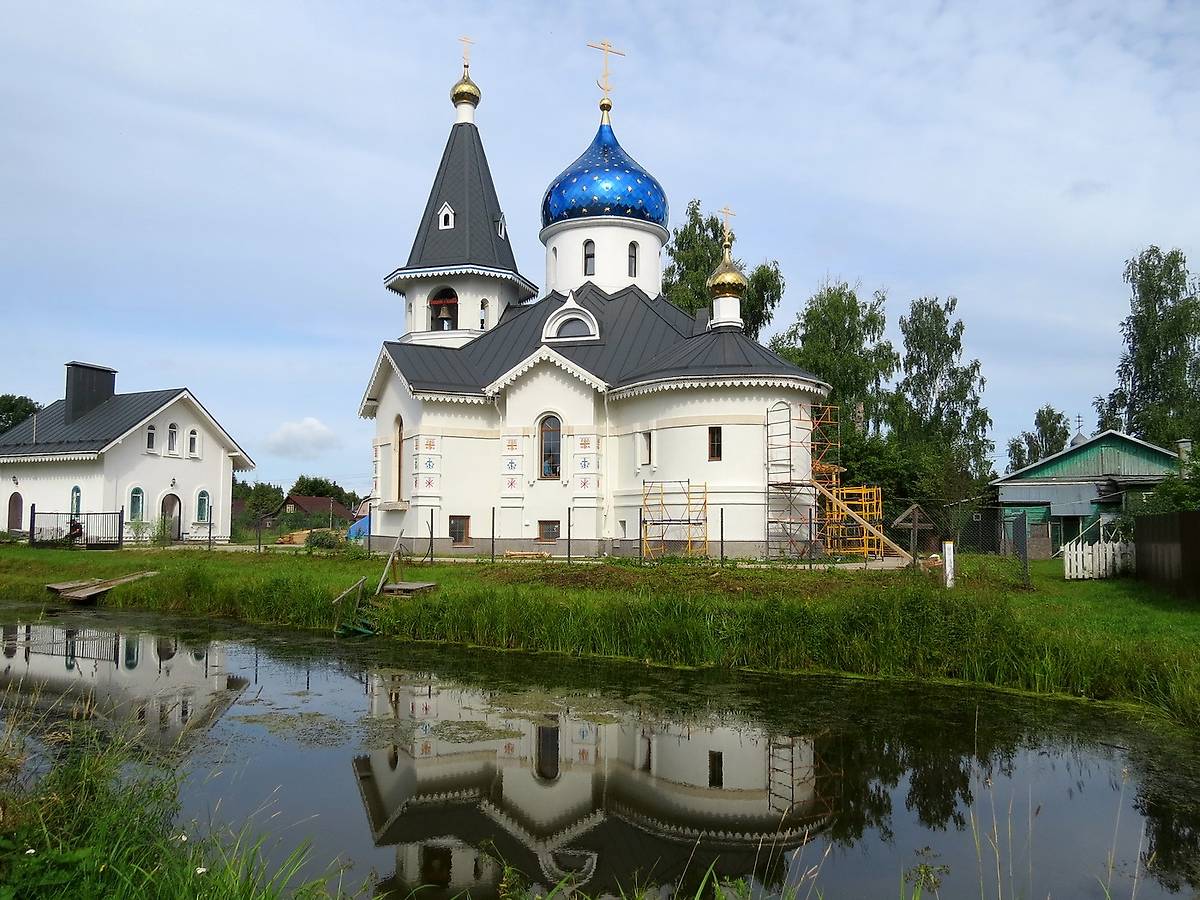 фасады. Церковь Боголюбской иконы Божией Матери, Покровка (Клинский городской округ, Московская область)