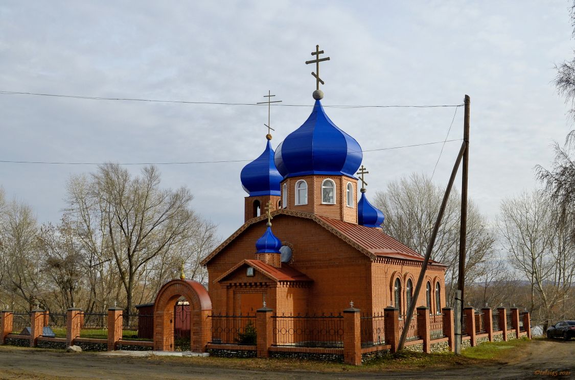 Корболиха. Церковь Николая Чудотворца (новая). фасады