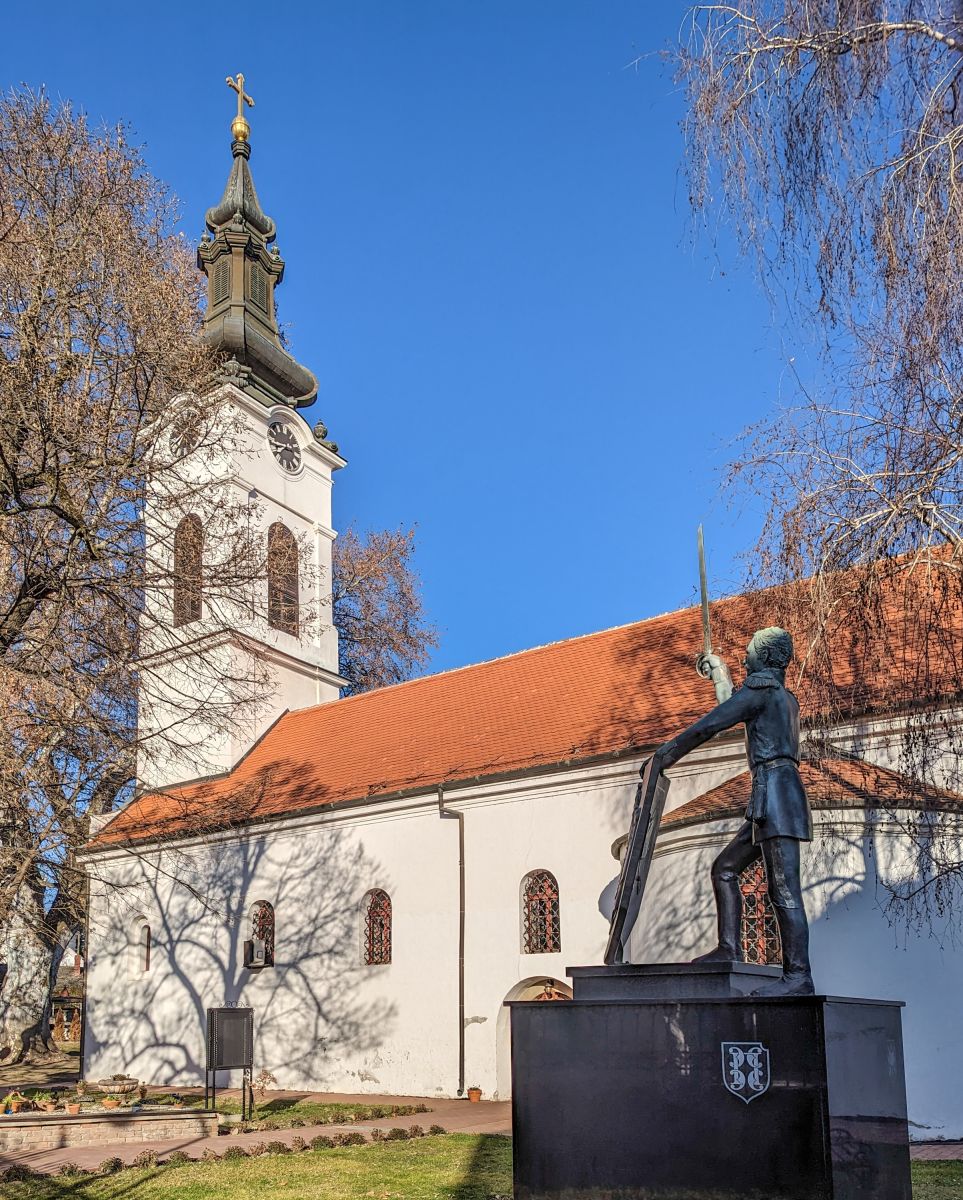 Сремски-Карловци. Церковь Петра и Павла. архитектурные детали