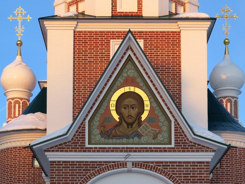 Церковь Спаса Всемилостивого, Дмитров (Дмитровский городской округ, Московская область). архитектурные детали, Фрагмент западного фасада