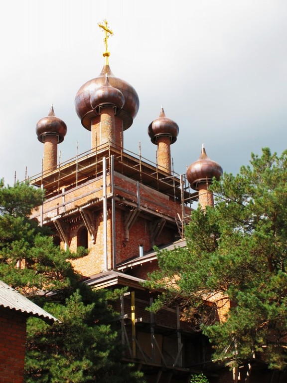 Церковь Марии Магдалины (строящаяся), Дмитров (Дмитровский городской округ, Московская область). документальные фотографии, Вид с юго-восточной стороны.