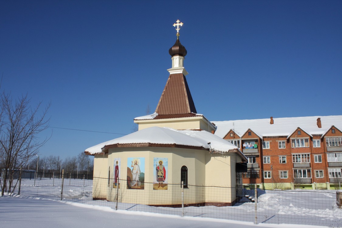 Ново-Синьково. Церковь Владимира равноапостольного. фасады