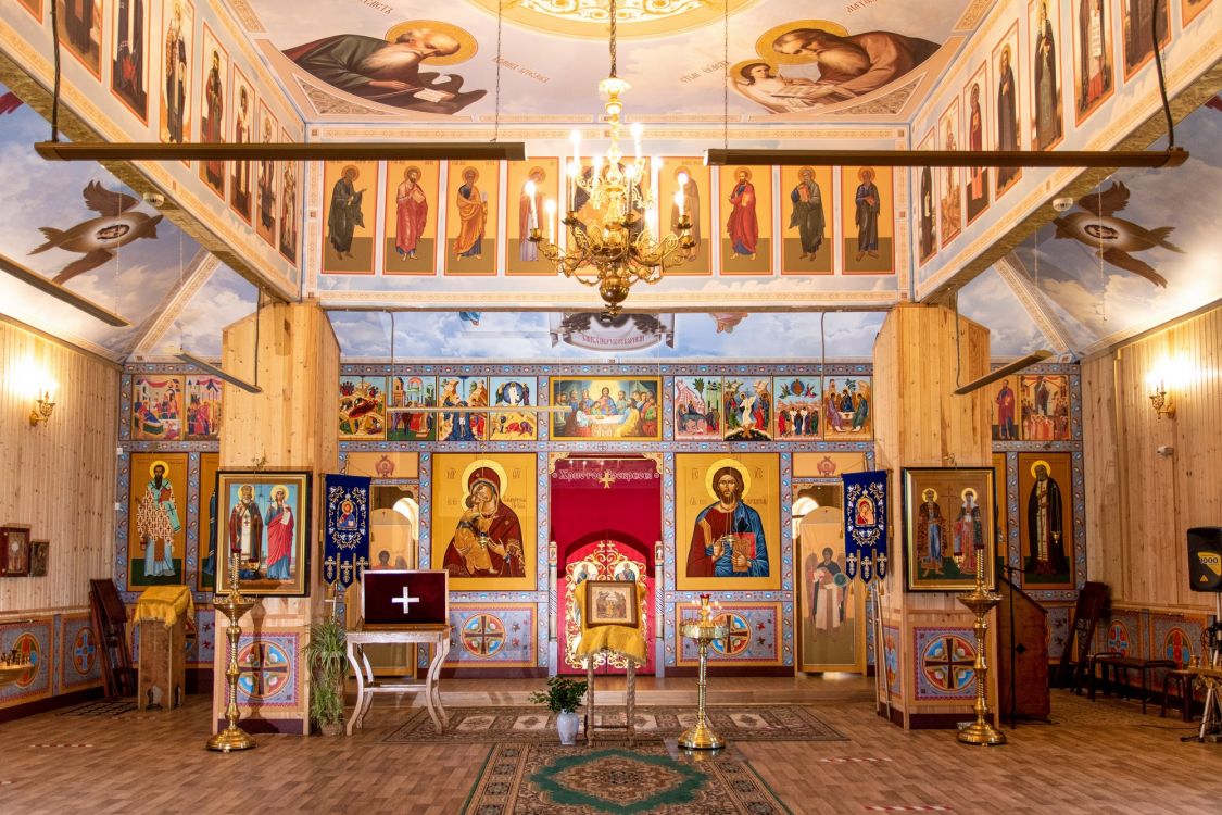 Церковь Владимира равноапостольного, Ново-Синьково (Дмитровский городской округ, Московская область). интерьер и убранство
