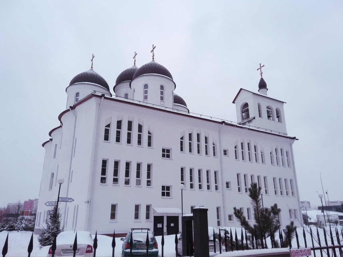 Церковь Сергия Радонежского на Ходынском поле (новая), Аэропорт (Северный административный округ (САО), г. Москва). фасады